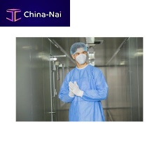 Unisex surgical gown EN13795-2