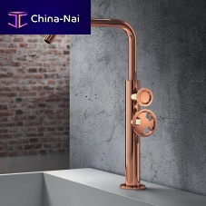 Washbasin mixer tap TIB4countertopchrome-plated brassbathroom