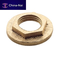 Hexagonal nut flangebronze