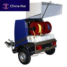 Cold water high-pressure cleaner TD144hot waterdiesel enginetrailer-mount