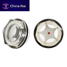 Plug with visual level indicator LMA-Phexagonalthreadedpolyamide