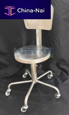 Contemporary chair ART505indoorstainless steelstainless steel base