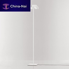 Floor-standing lamp COVER TERRAaluminumstainless steelcontemporary