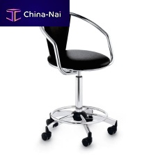 Contemporary beauty salon chair BEAUTYsynthetic leathermetalwith hydraulic pump