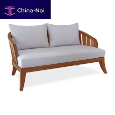 Contemporary sofa SOPHIE : G.SO54.Mgardengraywooden