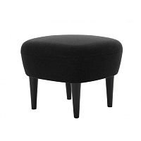Contemporary footrest WINGBACK SERIESfabricoak