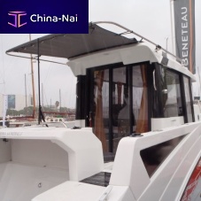 Boat sun awning cockpitstainless steel framewith telescopic frame