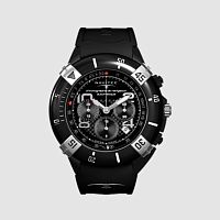 Aviator watch TCA Black ceramicchronographdual timeself-winding