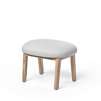 Contemporary footrest DOSTfabricwoodensteel
