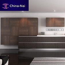 Wooden kitchen cabinet
