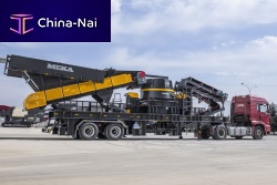 VSI crushing and screening plant mobile