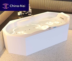 Whirlpool bathtub Sokocornerback to wallfor homes