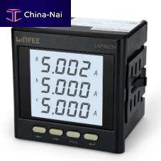 Digital ammeter LNF96I3Y-Cthree-phasepanel-mountindustrial