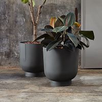 Sandstone plant pot BARDIroundhomesand