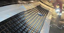 Drainage geocomposite CAVIDRAINrecycled plasticfor tunnel