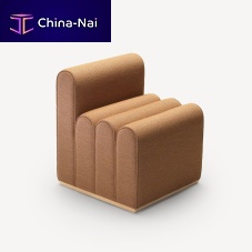 Contemporary pouf Arkad B Sfabricsquareby Note Design Studio