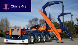 Handling trailer SB362 seriescontainerfor terminalsside-lift