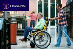Mechanical wheelchair drive unit Duetback