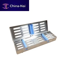 Dental instrument sterilization tray 038-0100stainless steel
