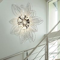 Contemporary wall light IQ8346 PATRIZIA VOLPATOindooraluminumcrystal