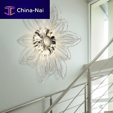 Contemporary wall light IQ8346 PATRIZIA VOLPATOindooraluminumcrystal