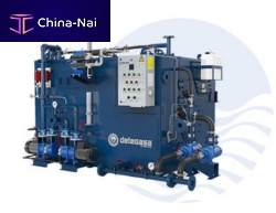 Wastewater treatment system BIOLOGICALfor ships