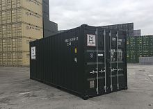 Metal intermodal container 20'woodstoragetransport