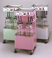Pneumatic surgical suction pump SB-10mKIIon casters