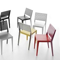 Contemporary chair ABCHAIR outdoorindooraluminum