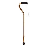 Walking stick with offset handle BES-WA07