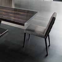 Contemporary chair ASTONindoorfabricleather