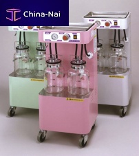 Pneumatic surgical suction pump SB-10mKIIon casters