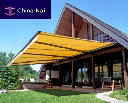 Retractable awning motorizedpatioyellow