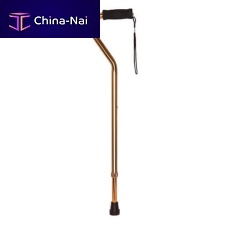 Walking stick with offset handle BES-WA07