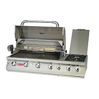 Gas barbecue PREMIUMcommercialbuilt-instainless steel