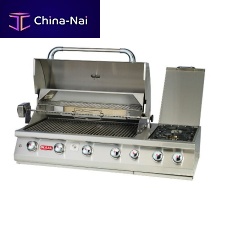 Gas barbecue PREMIUMcommercialbuilt-instainless steel