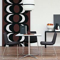 Contemporary chair Cosmosindoorfabricleather