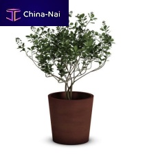 Galvanised steel planter CONE Ssheet steelconicalcontemporary