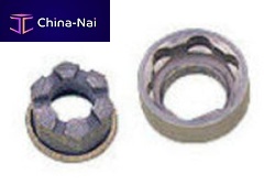 Flange nut steelself-retaining