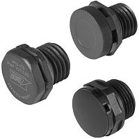 Round plug hexagonalwith hexagonal headthreaded