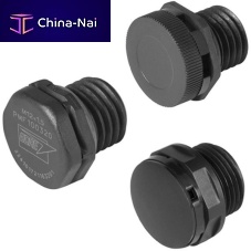Round plug hexagonalwith hexagonal headthreaded