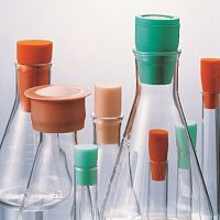 Cylindrical plug non-threadedsilicone rubberfor tubes