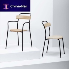Contemporary chair FORCINA outdoorindooroak