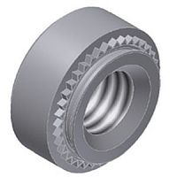 Knurled nut P-S / P-CLSmetalthreadedprecision