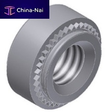 Knurled nut P-S / P-CLSmetalthreadedprecision
