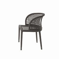 Contemporary chair SIGA indoorleatherrope