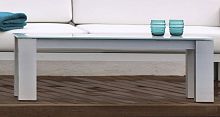 Contemporary coffee table LAGUNA BLUEglassrectangularhome