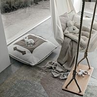 Oak swing seat UP&DOWN