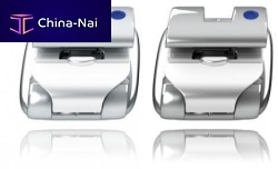 Metal orthodontic bracket EXPERIENCE Rself-ligatingminitransparent