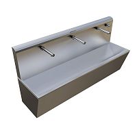 3-station surgical sink 16545-3stainless steelelectronically controlled